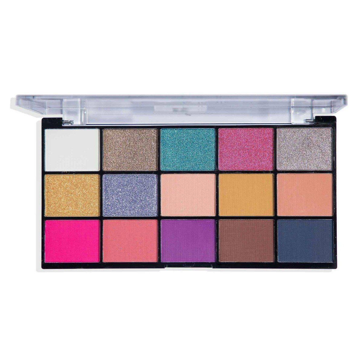Technic 15 Shades Pressed Pigments Eyeshadow Palette - Vacay