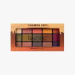 Technic 15 Shades Pressed Pigments Eyeshadow Palette - Cinnamon Swirl