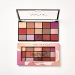 Technic 15 Shades Pressed Pigments Eyeshadow Palette- Peanut Butter and Jelly