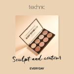 Technic Colour Fix Cream Foundation Contour Palette