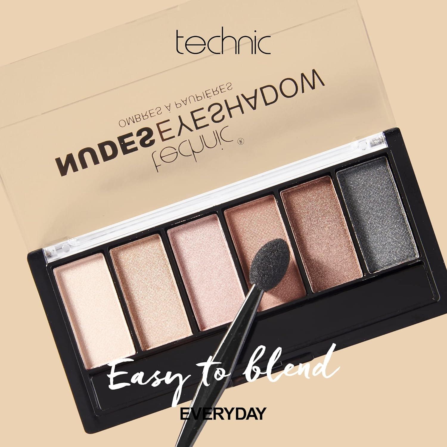 Technic Mini Eyeshadow - Nudes