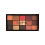 Technic 15 Shades Pressed Pigments Eyeshadow Palette - Sierra Sunset