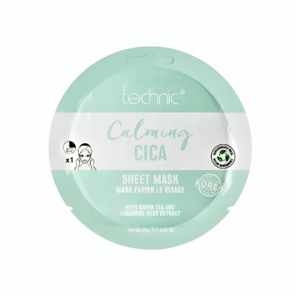 Technic Calming Cica Mask: Soothing Therapy for Radiant Skin