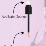 W7 Nice Touch Concealer- Medium Coverage - 2-in-1 Sponge Stick Applicator and Blending Sponge - Vegan Makeup