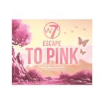 W7 Escape To Pink Pressed Pigment Palette