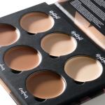 W7 Lift & Sculpt Cream Contour Kit - Concealing, Highlighting & Contouring Makeup Palette - Step-by-Step Instructions Included