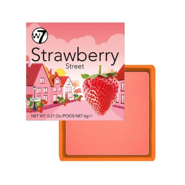 W7 The Boxed Blusher Strawberry Street