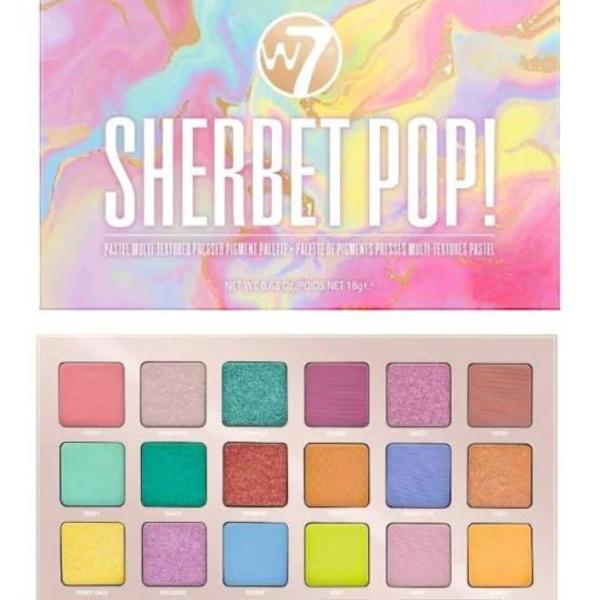 W7 Cosmetics Sherbet Pop Pressed Pigment Palette